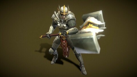 Fantasy Chess RPG Character - Joan of Arc