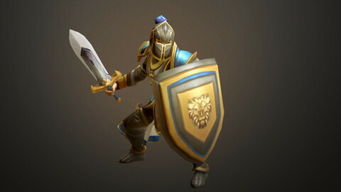 Fantasy Chess RPG Character - Guardmob