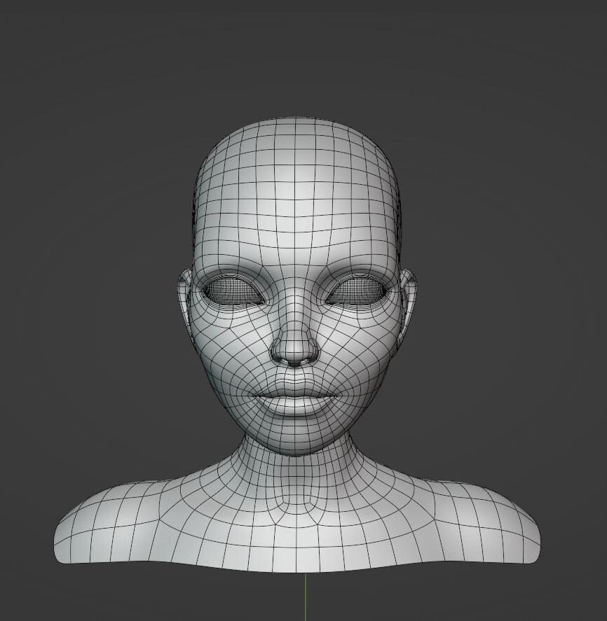 ArtStation - Stylised Female Basemesh (Stylized) | Resources