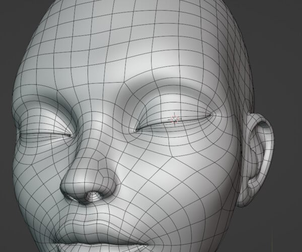 ArtStation - Stylised Female Basemesh (Stylized) | Resources