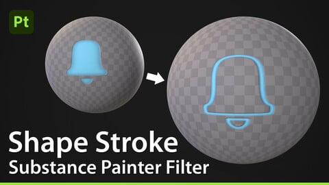 Shape Stroke - Substance Painter Filter