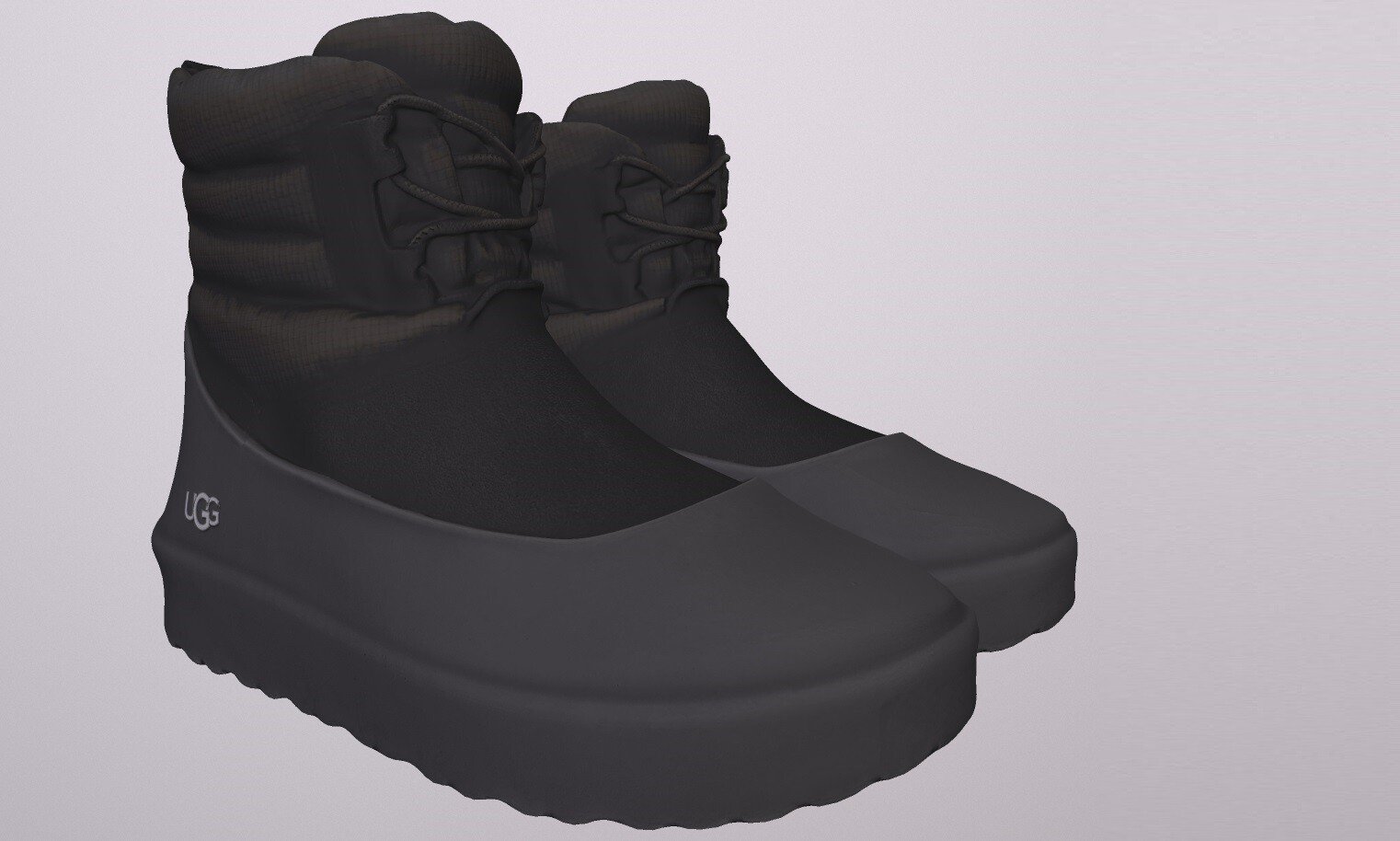 ArtStation - UGG CLASSIC MINI SHOES low-poly PBR | Game Assets