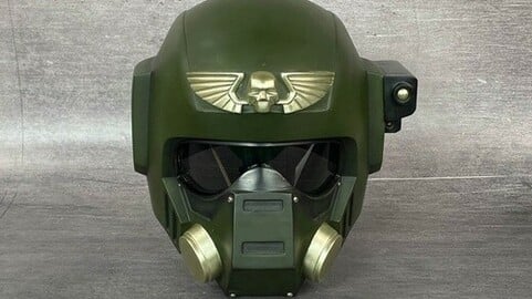 Printable Warhammer Guards Helmet 3D print model (STL)