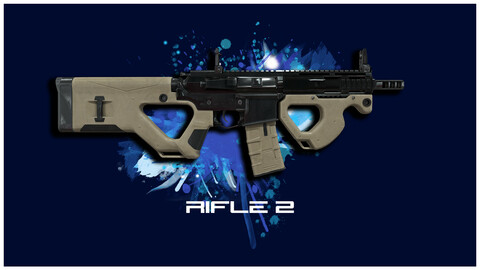 FPS Gun 4K - Rifle 2
