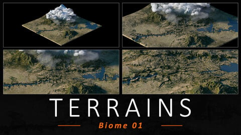 3DTerrain - Biome 01