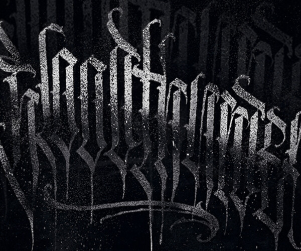 ArtStation - Making Modern Gothic Calligraphy | Tutorials