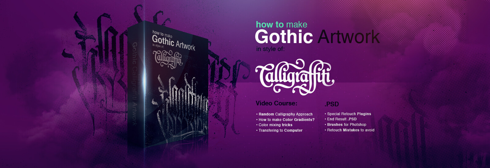 ArtStation - Making Modern Gothic Calligraphy | Tutorials