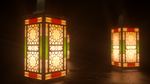 3D arabic lantern