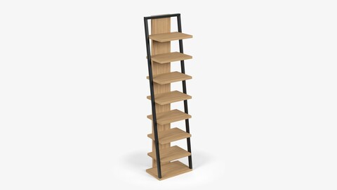 Ladder Wooden Shelf