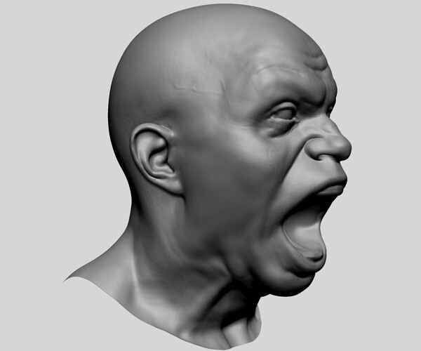 ArtStation - Male Facial Expression | Resources