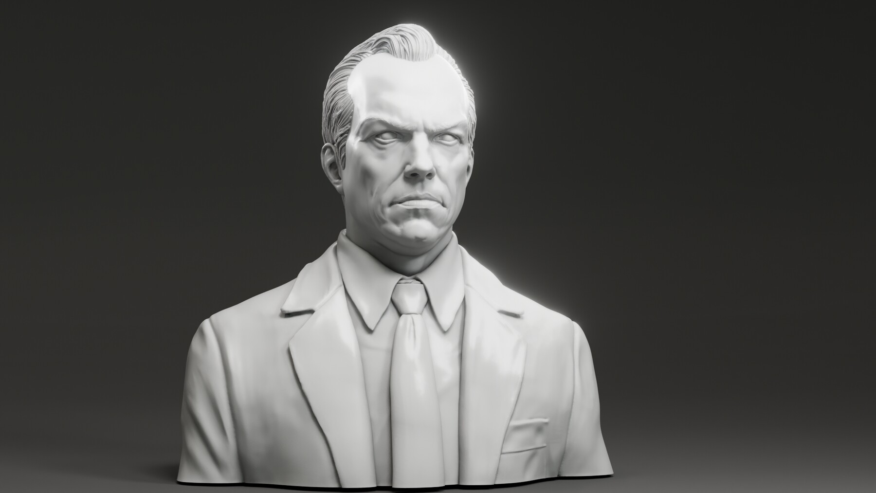 Hugo Weaving - Agent Smith Head | 3D Print Model