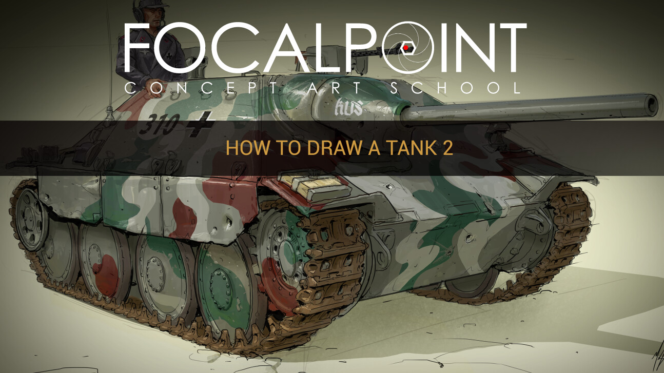 ArtStation - How to Draw a Tank 2