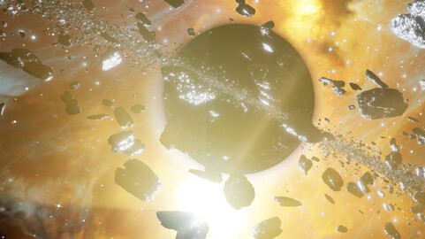 Nebula Space Scene for Unreal Engine 5