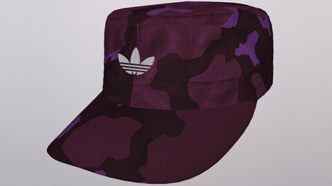 ADIDAS PATROL CAP low-poly PBR