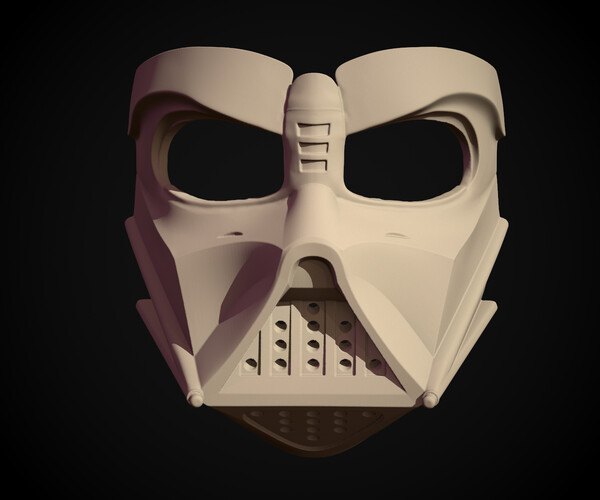 ArtStation - Printable Darth Vader Mask (STL) | Resources
