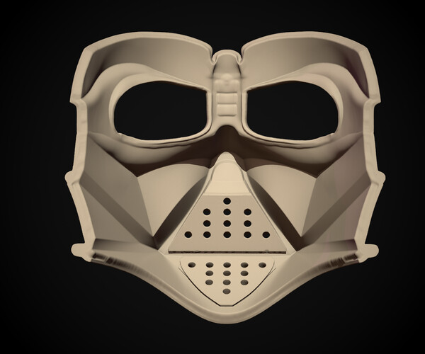 ArtStation - Printable Darth Vader Mask (STL) | Resources