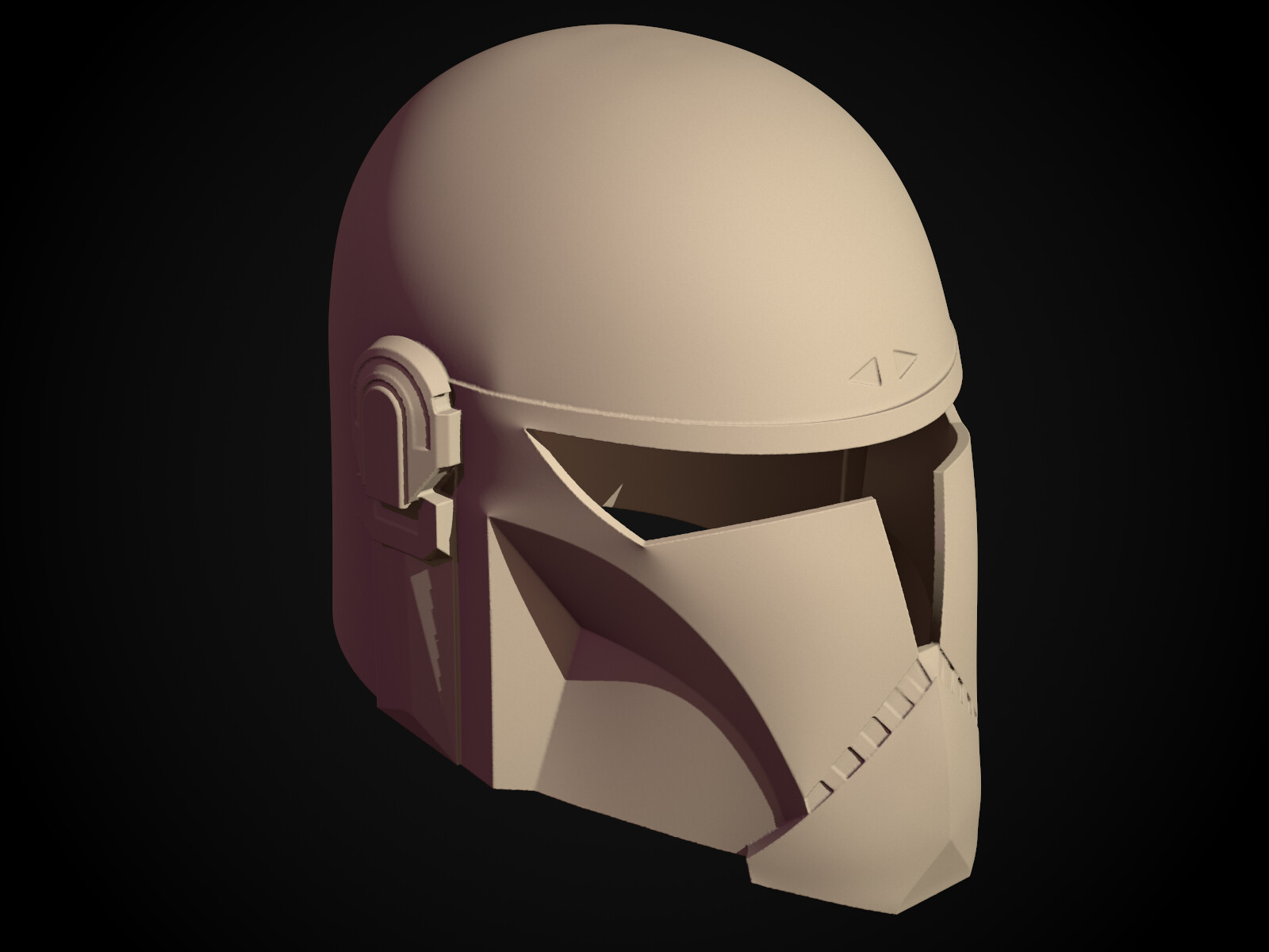 ArtStation - Printable mandalorian art helmet (STL) | Resources