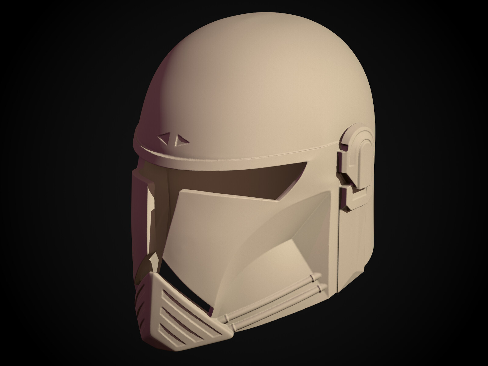 ArtStation - Printable mandalorian art helmet (STL) | Resources