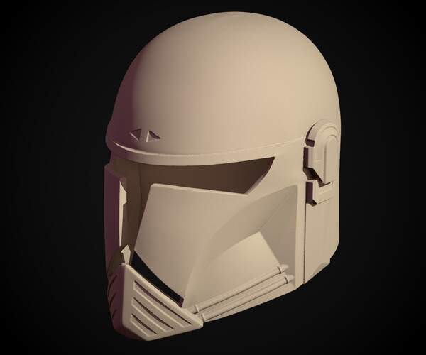 ArtStation - Printable mandalorian art helmet (STL) | Resources