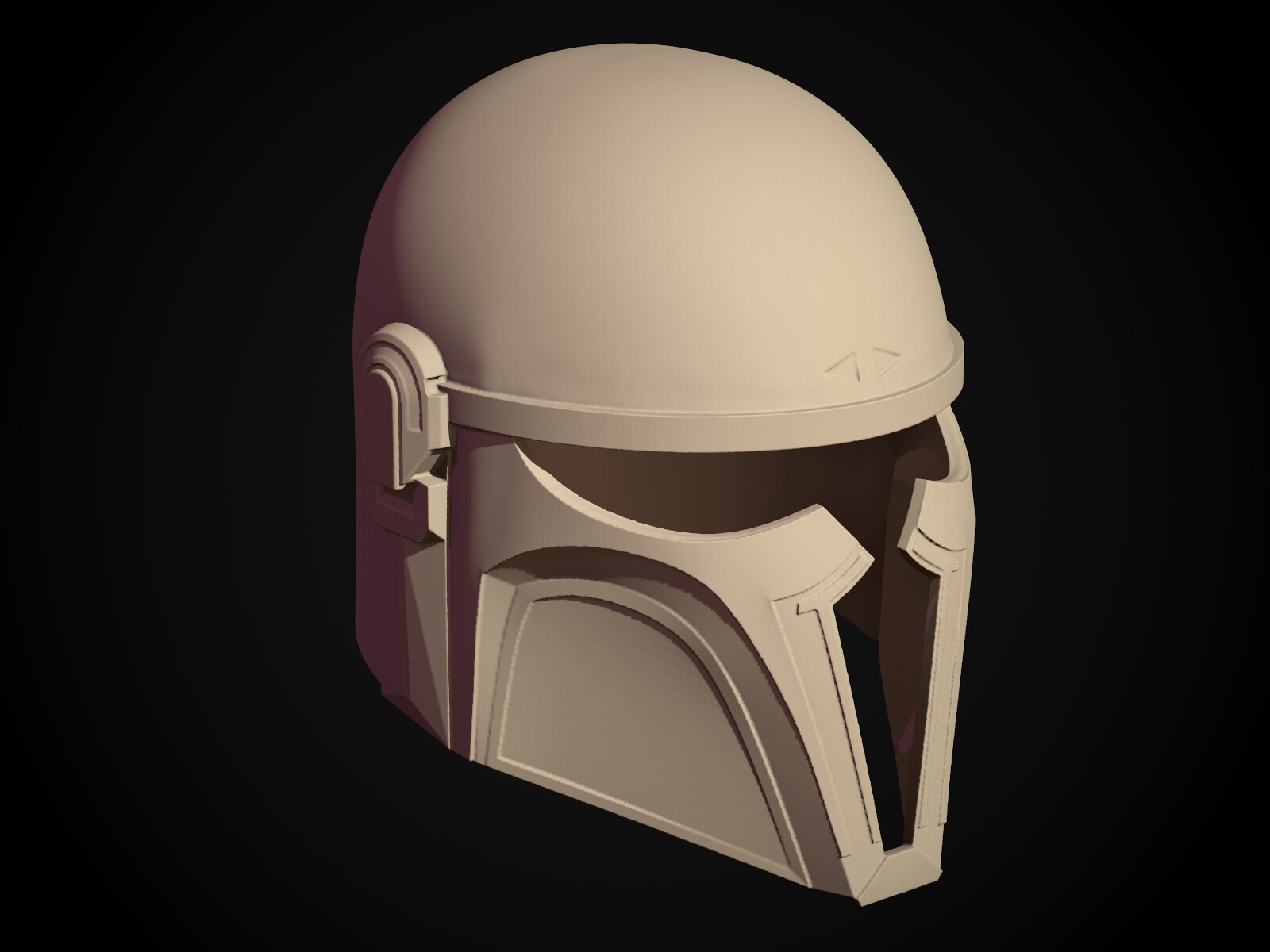 ArtStation - Printable mandalorian art helmet (STL) | Resources