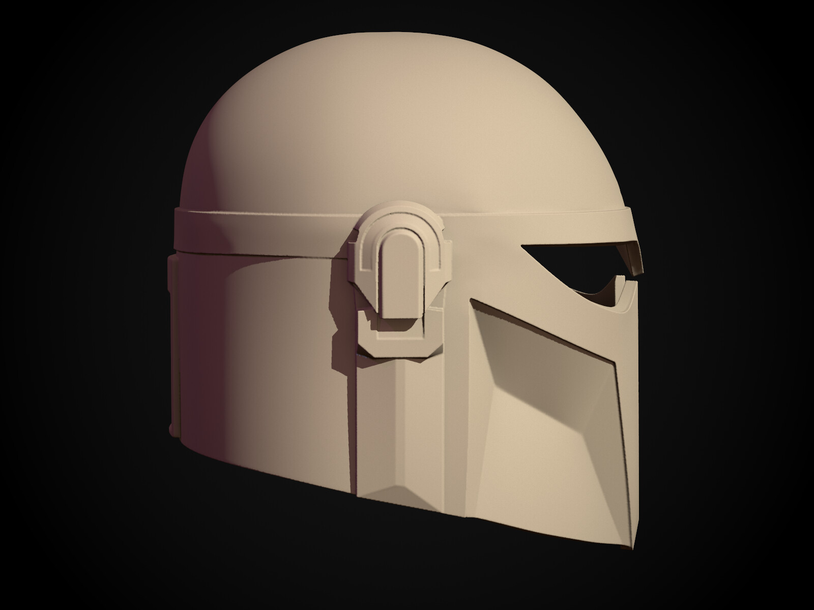 AN[Real] Printable mandalorian art helmet (STL)