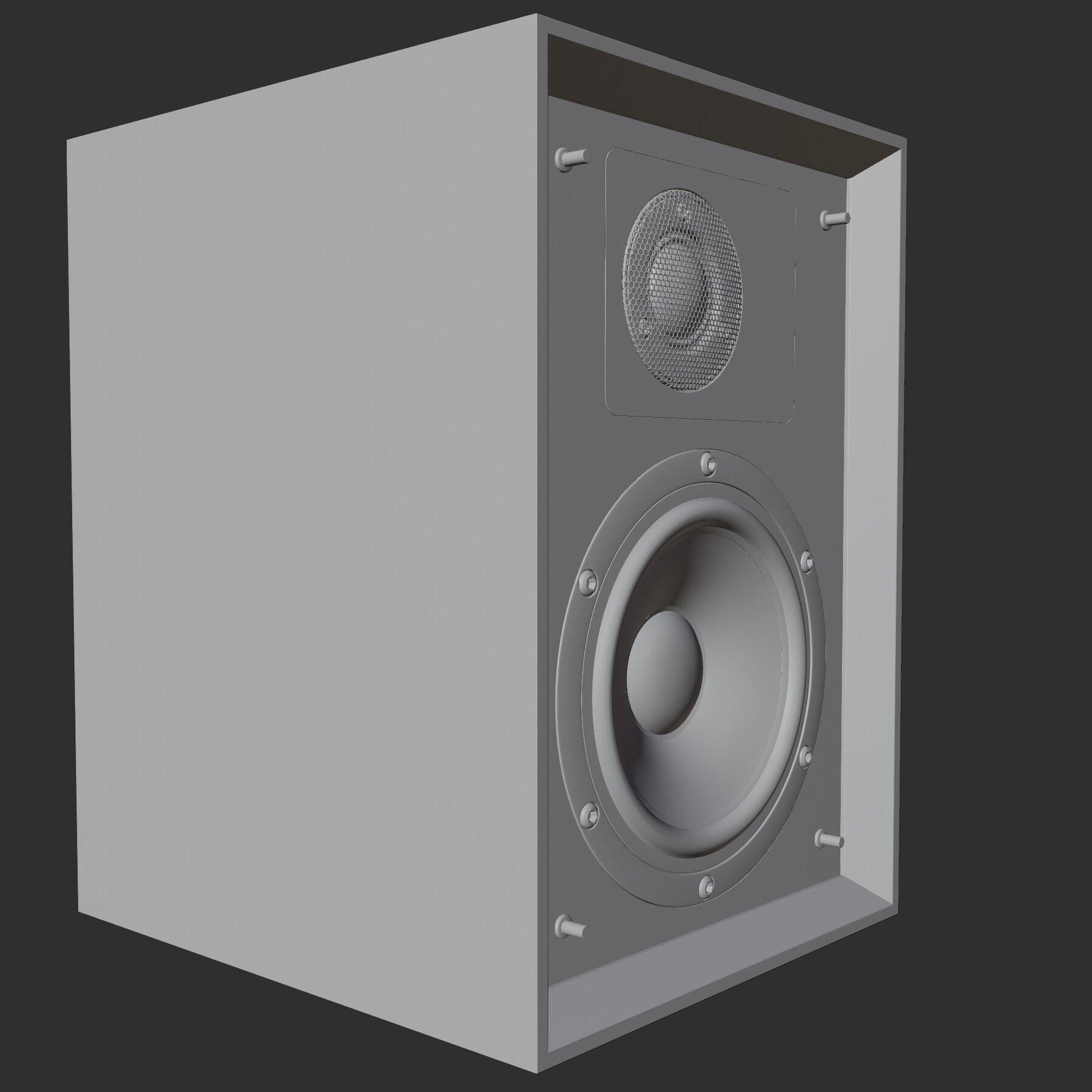 ArtStation - Wharfedale DENTON 85 Black Walnut Bookshelf Speaker ...