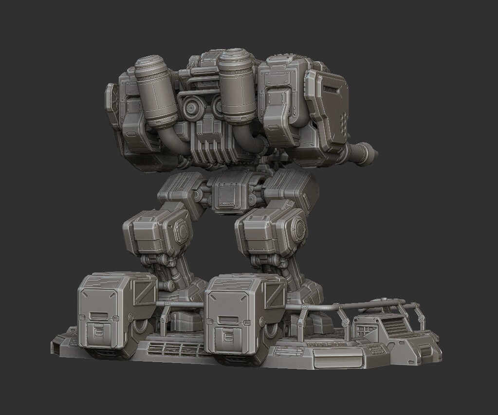 ArtStation - Goliath - Starcraft 2 3D Print | Resources