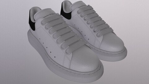 ALEXANDER MCQUEEN SHOES low-poly PBR