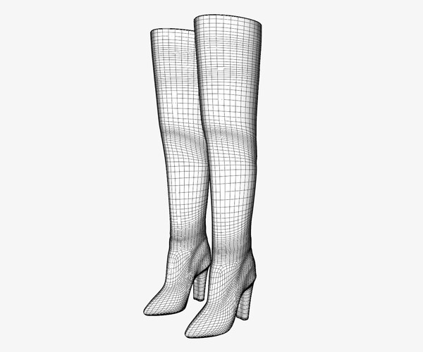 ArtStation - 3D Snakeskin boots | Resources