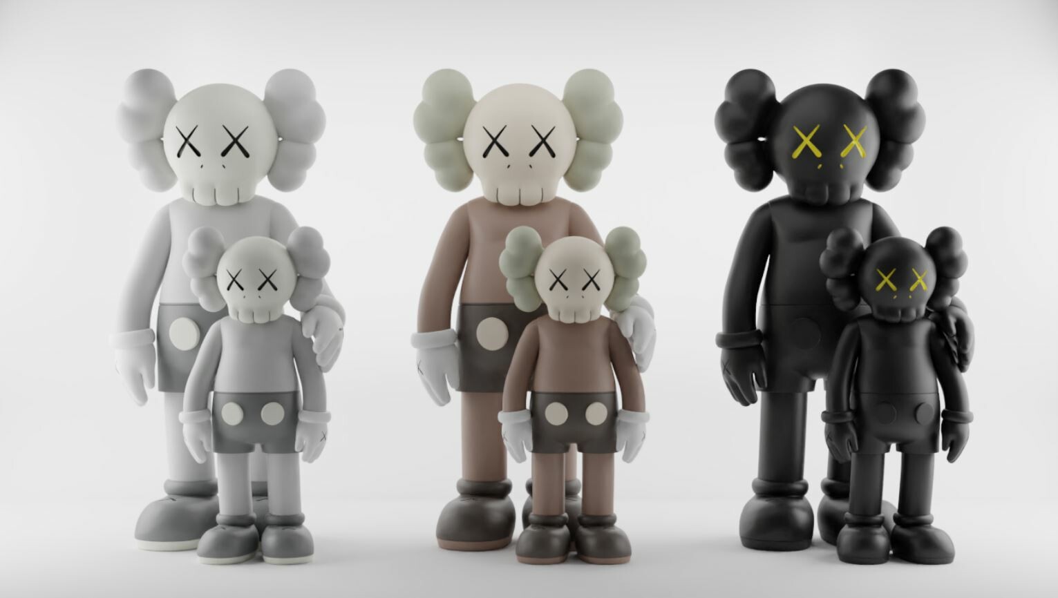 ArtStation - Kaws Waiting | Resources