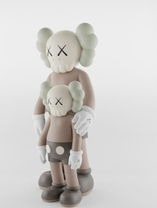 ArtStation - Kaws Waiting | Resources