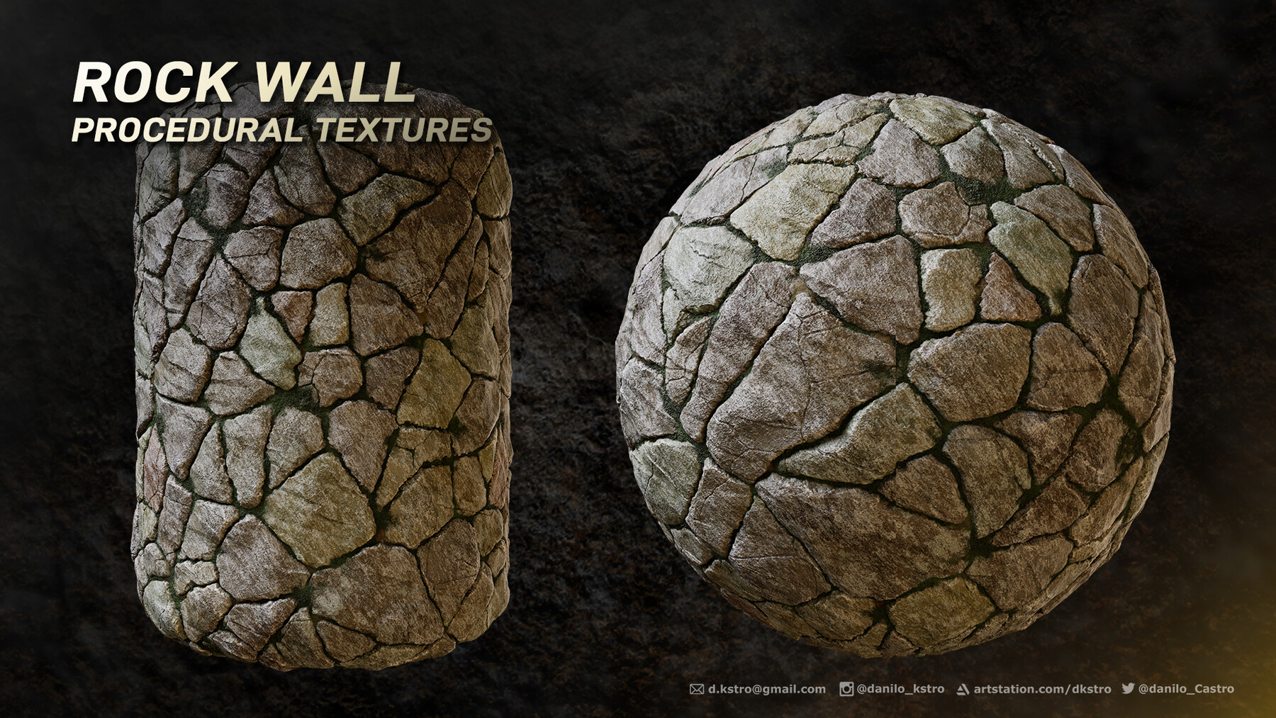 ArtStation - Rock Wall - Procedural Texture | Resources