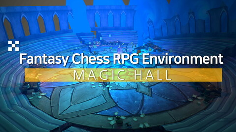 Fantasy Chess RPG Environment - Magic Hall