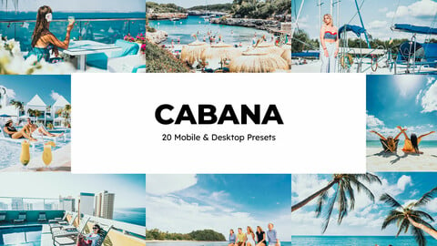 20 Cabana LUTs & Lightroom Presets