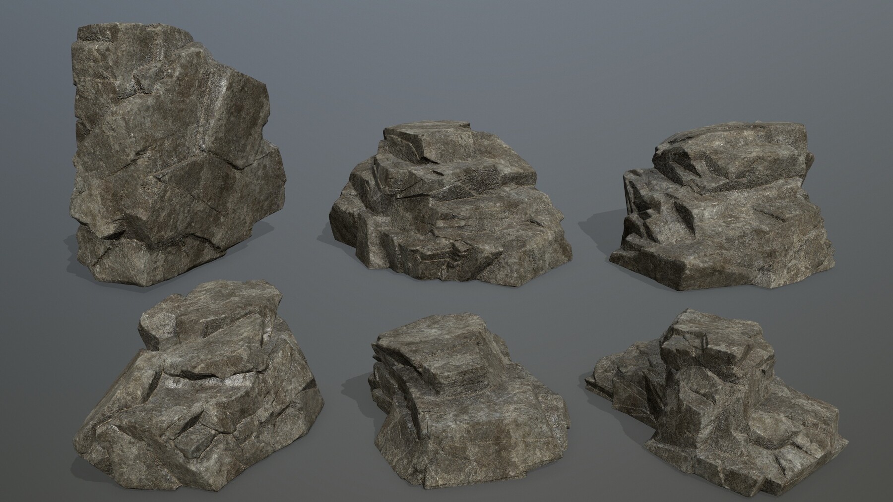 ArtStation - Rock Set | Game Assets