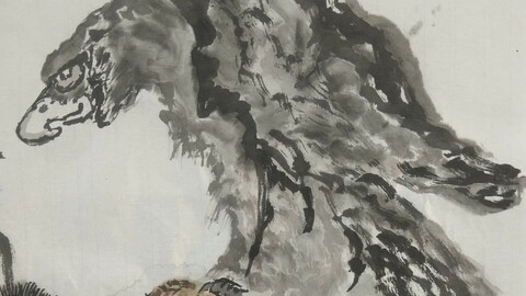 2d hawk by painting during last weekend