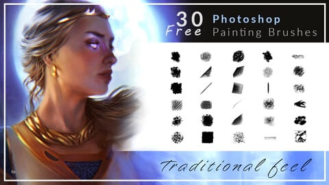 30 Free - Photoshop Brushes