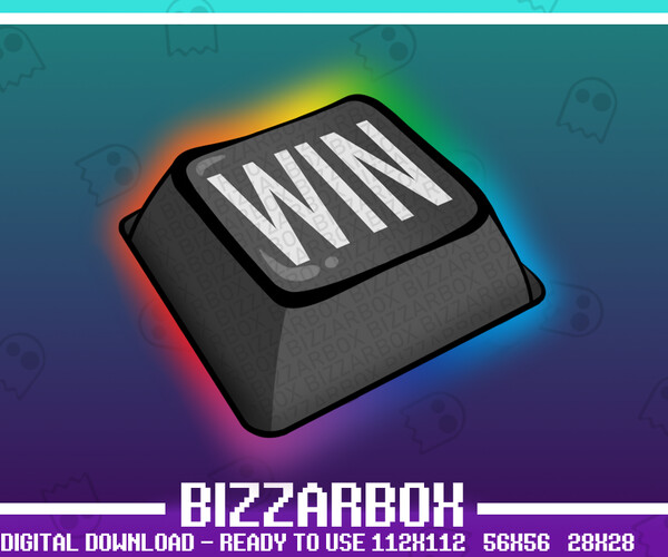 ArtStation - Twitch Emote: Win Key | Artworks