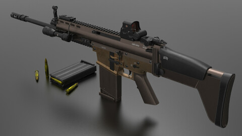 FN Scar Gun