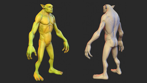 Character - Goblin Body Base