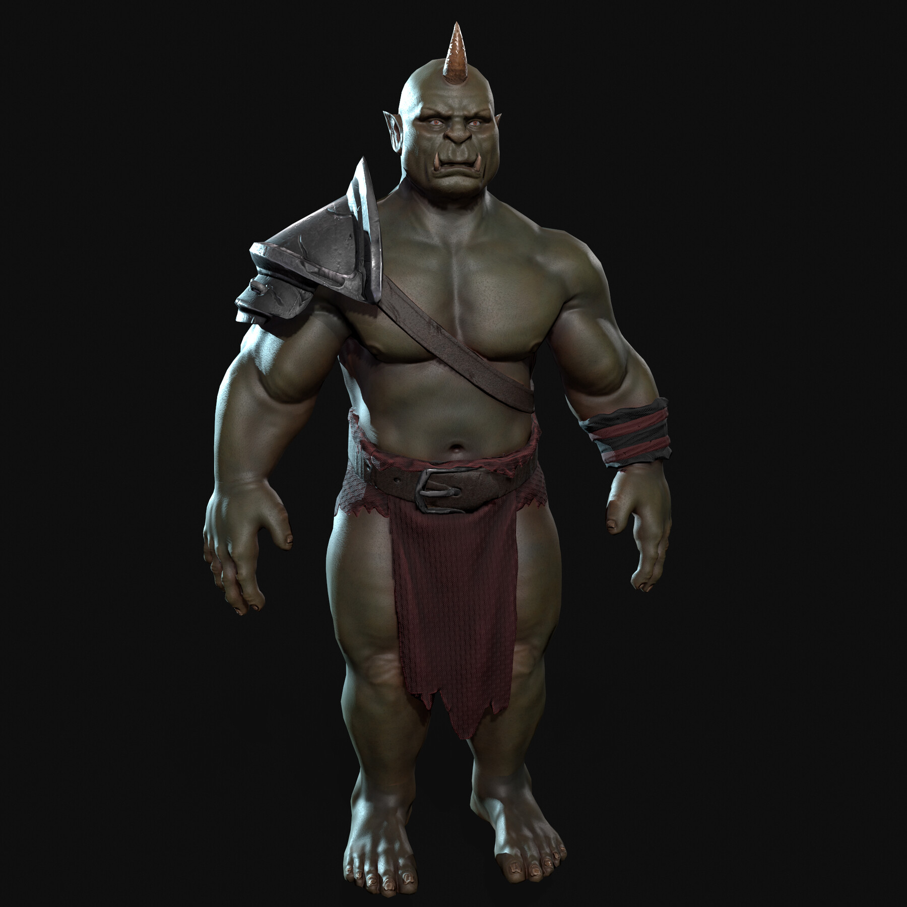 ArtStation - Orc warrior | Game Assets