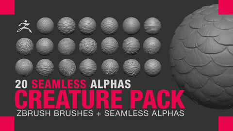 Seamless Creature Pack Alphas