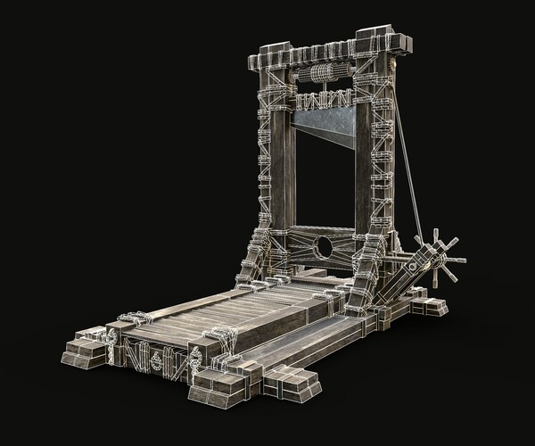 ArtStation - GUILLOTINE TORTURE EXECUTION TORMENT TOOL AAA