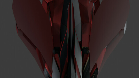 caça 3D Blender/ativo jogos...