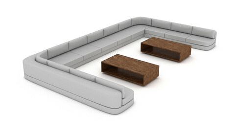 3D sofa 3d model 08