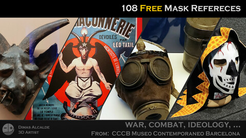 Ref Free Pack - Masks (108 Pics) - [CCCB: Center for Contemporary Culture of Barcelona]