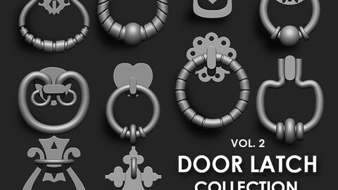 Door Latch IMM Brush Pack 10 in One vol. 2