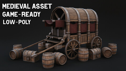 Medieval Asset Game-Ready Low Poly