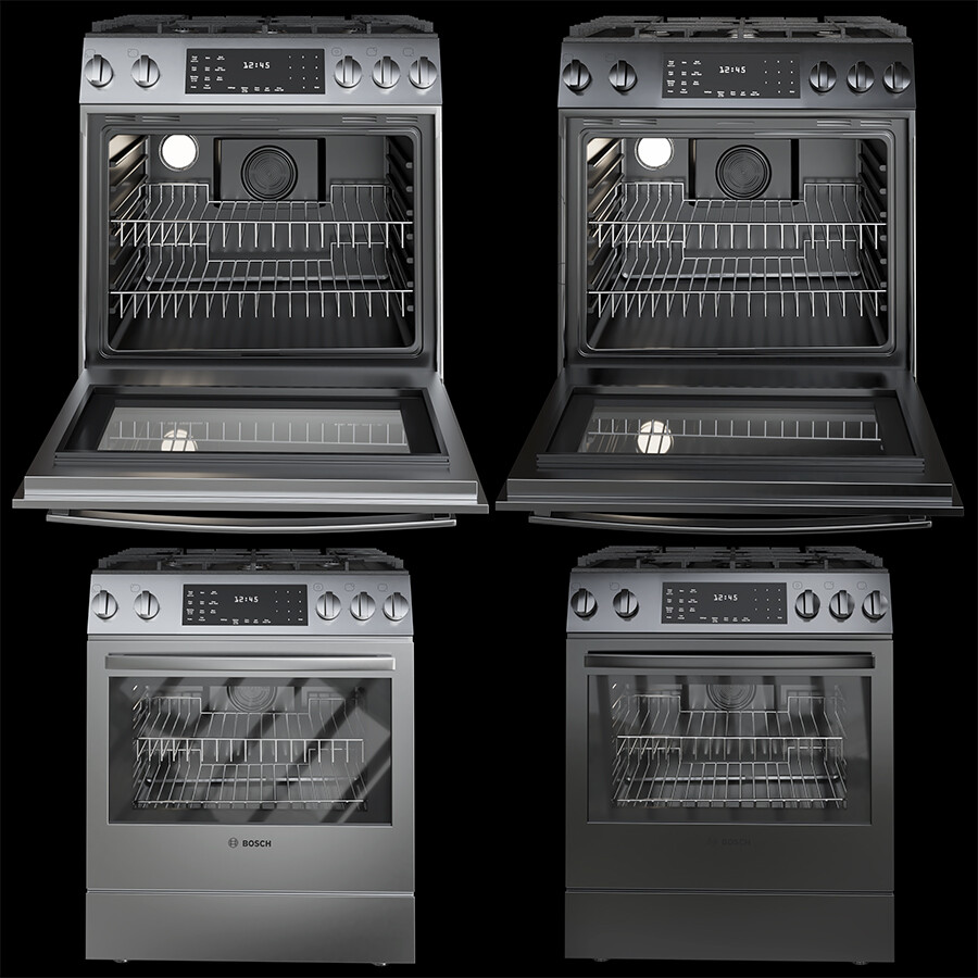ArtStation - Bosch 800 Series Kitchen Appliances | Game Assets