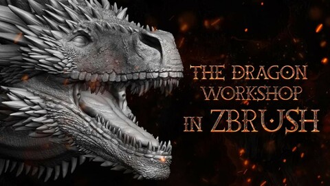 Dragon Workshop + Brushes * Sculpt Your First Dragon In Zbrush *